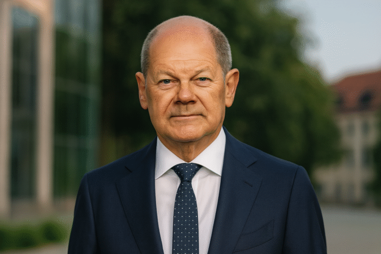 Olaf Scholz Schlaganfall